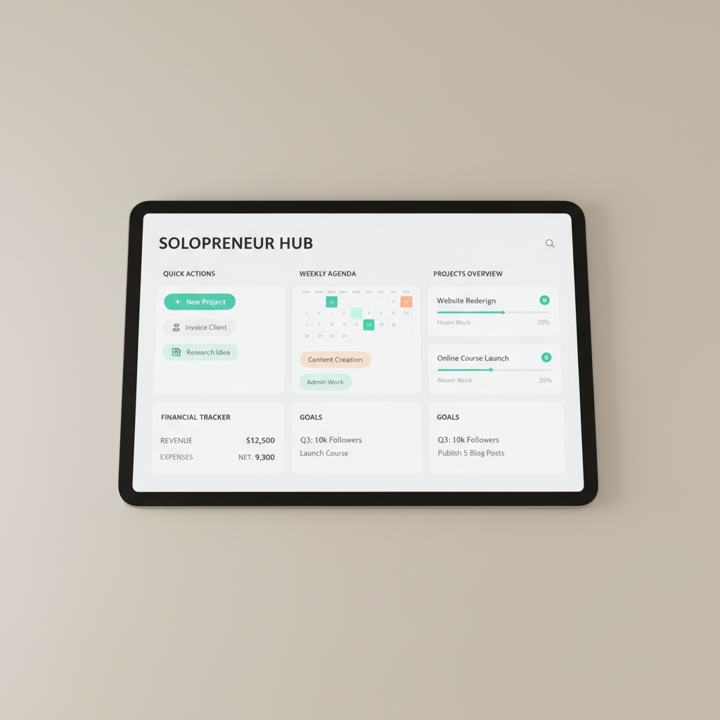 Notion Business OS template thumbnail
