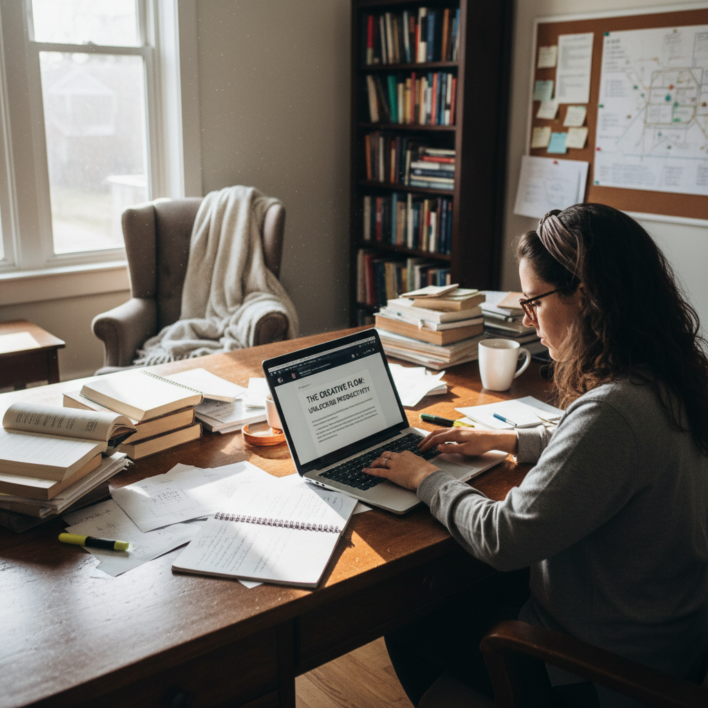 Long-form article writing with research tools