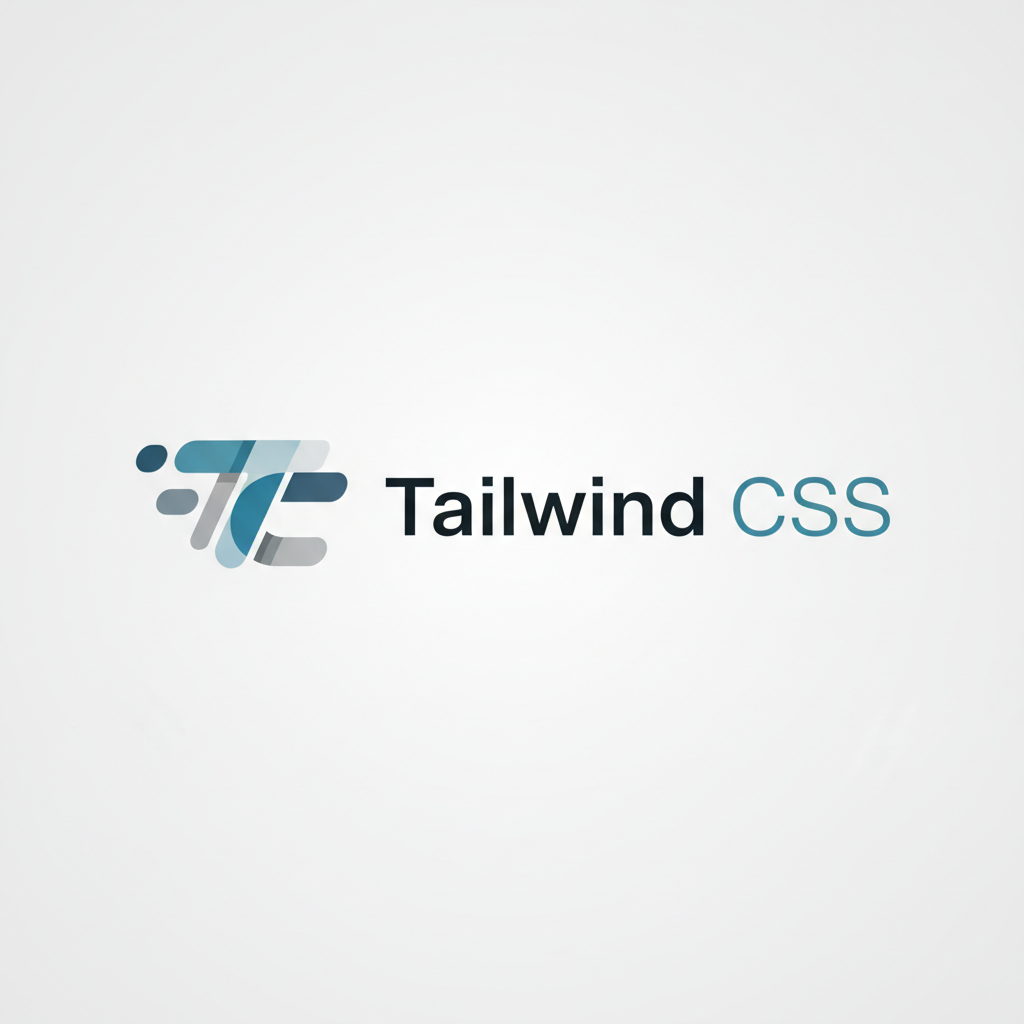 Tailwind CSS logo - utility-first CSS framework for rapid UI development