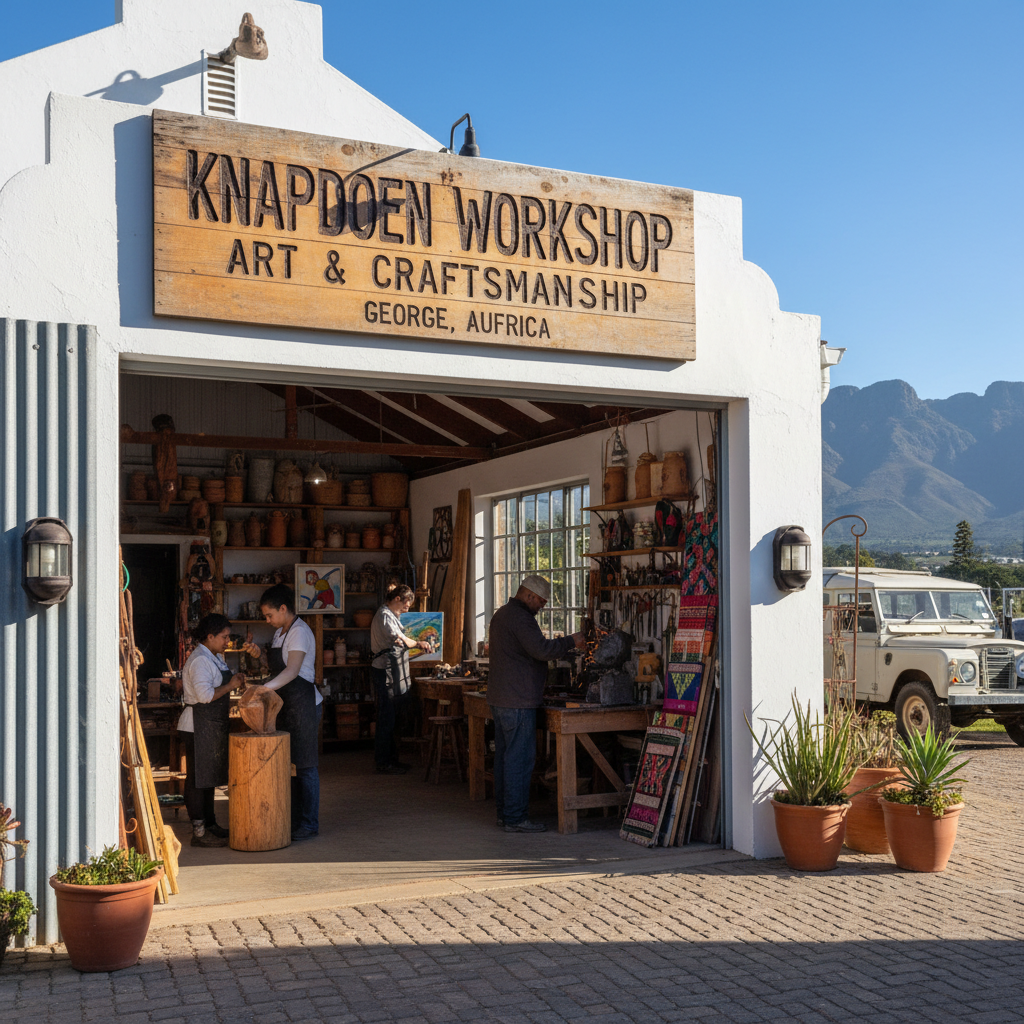 Knapdoen workshop — where art and craftsmanship meet in George, South Africa