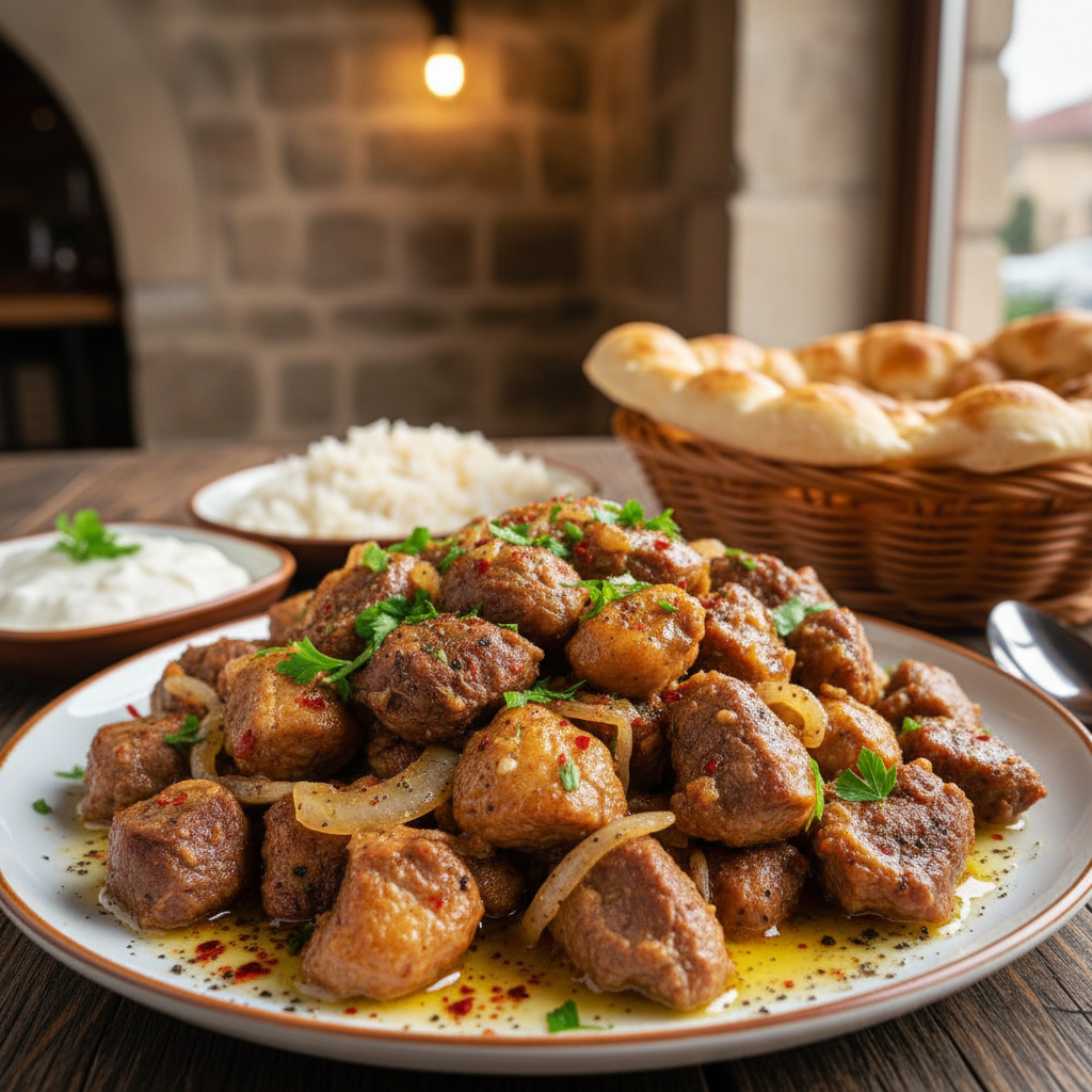 Bitlis kavurması, geleneksel et kavurma yemeği