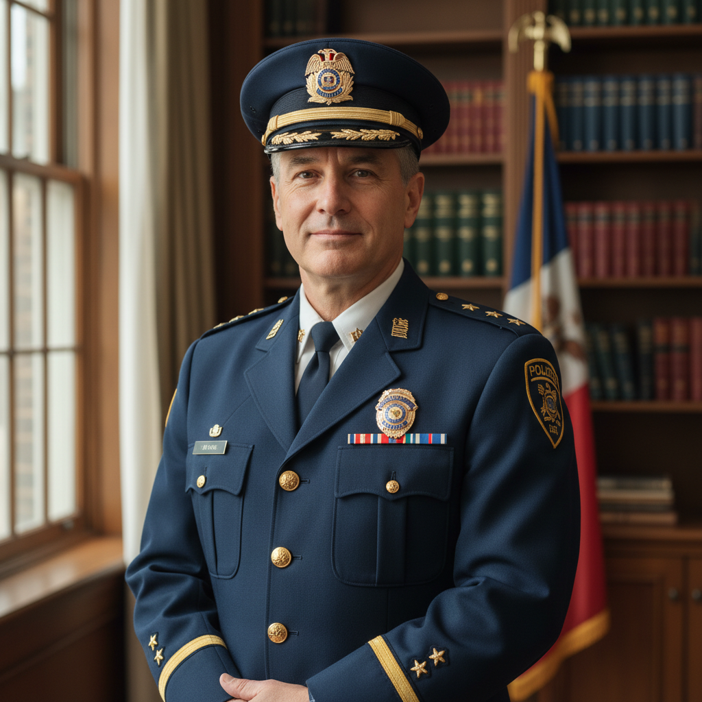 General Siphiwe Mkhwanazi, KwaZulu-Natal Police Commissioner in uniform