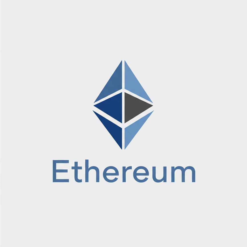 Ethereum cryptocurrency symbol