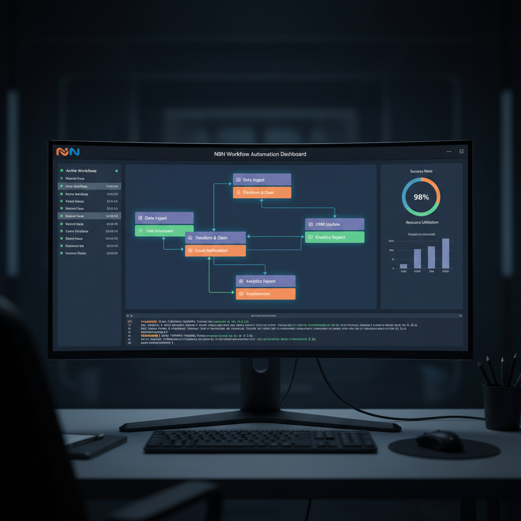 Dashboard d'automatisation N8N