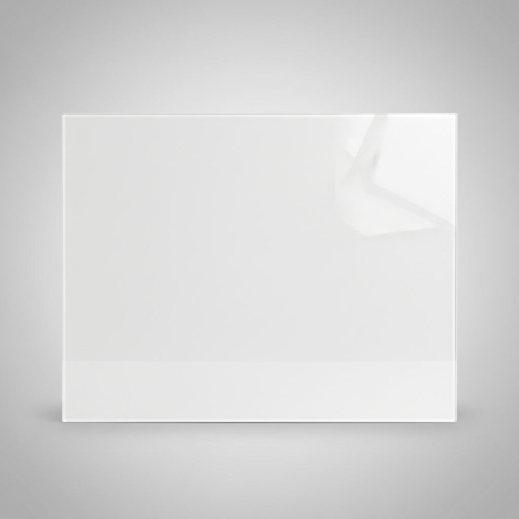 Azulejo porcelánico Highgloss 600x1200mm con acabado ultra brillante espejo, tonos blancos puros en cocina de diseño contemporáneo