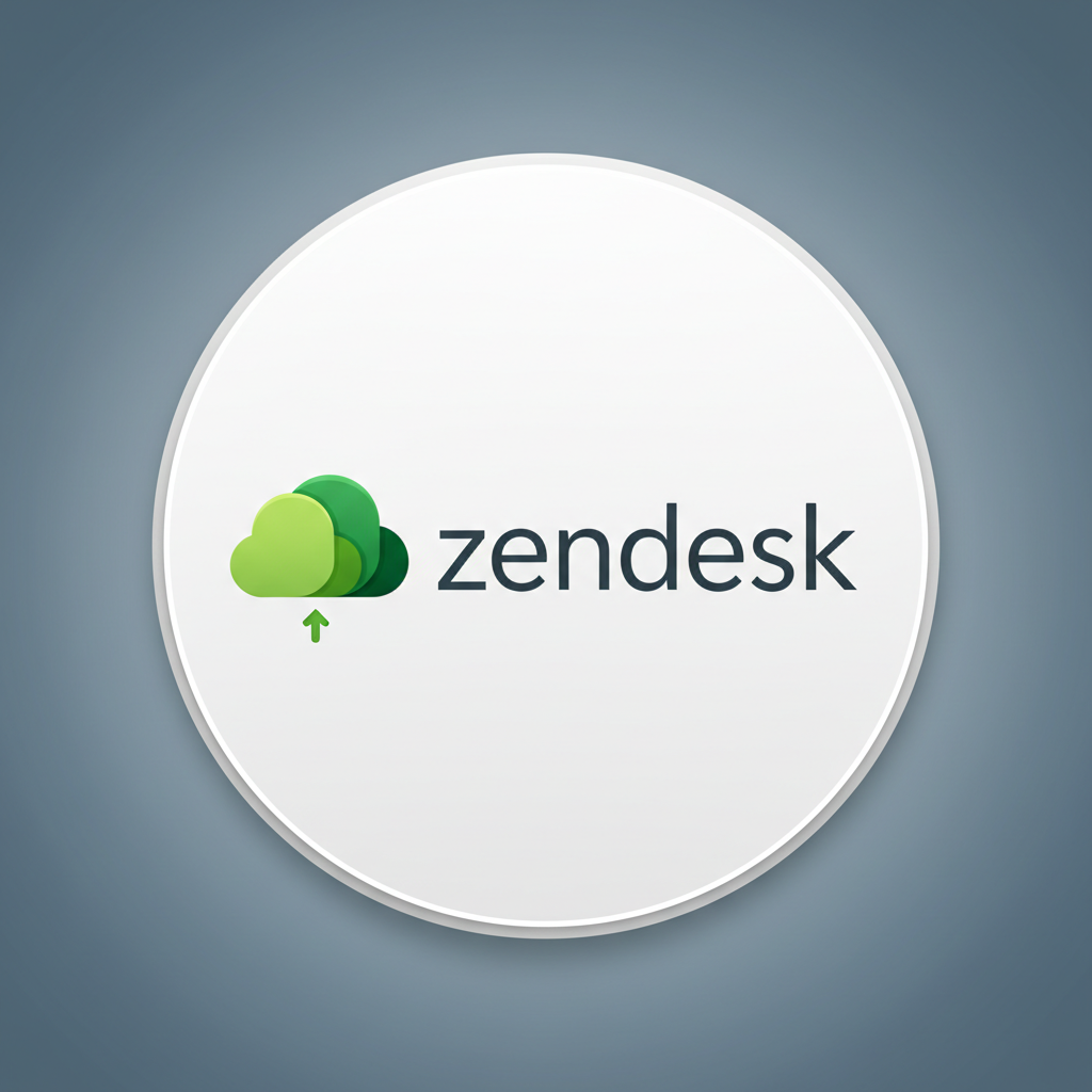 Zendesk support platform logo — green Z with smile on white background