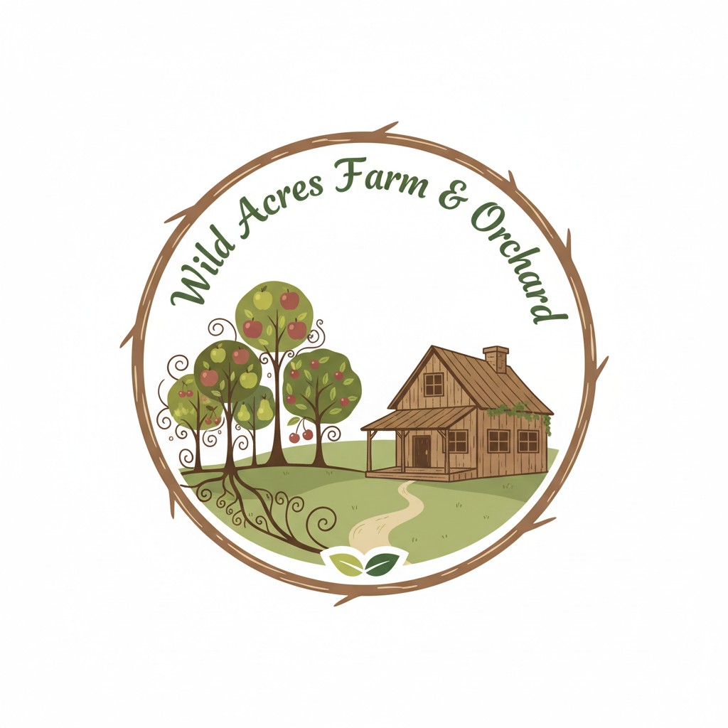 Wild Acres Farm & Orchard logo — Harrington PEI fruit trees and farm store