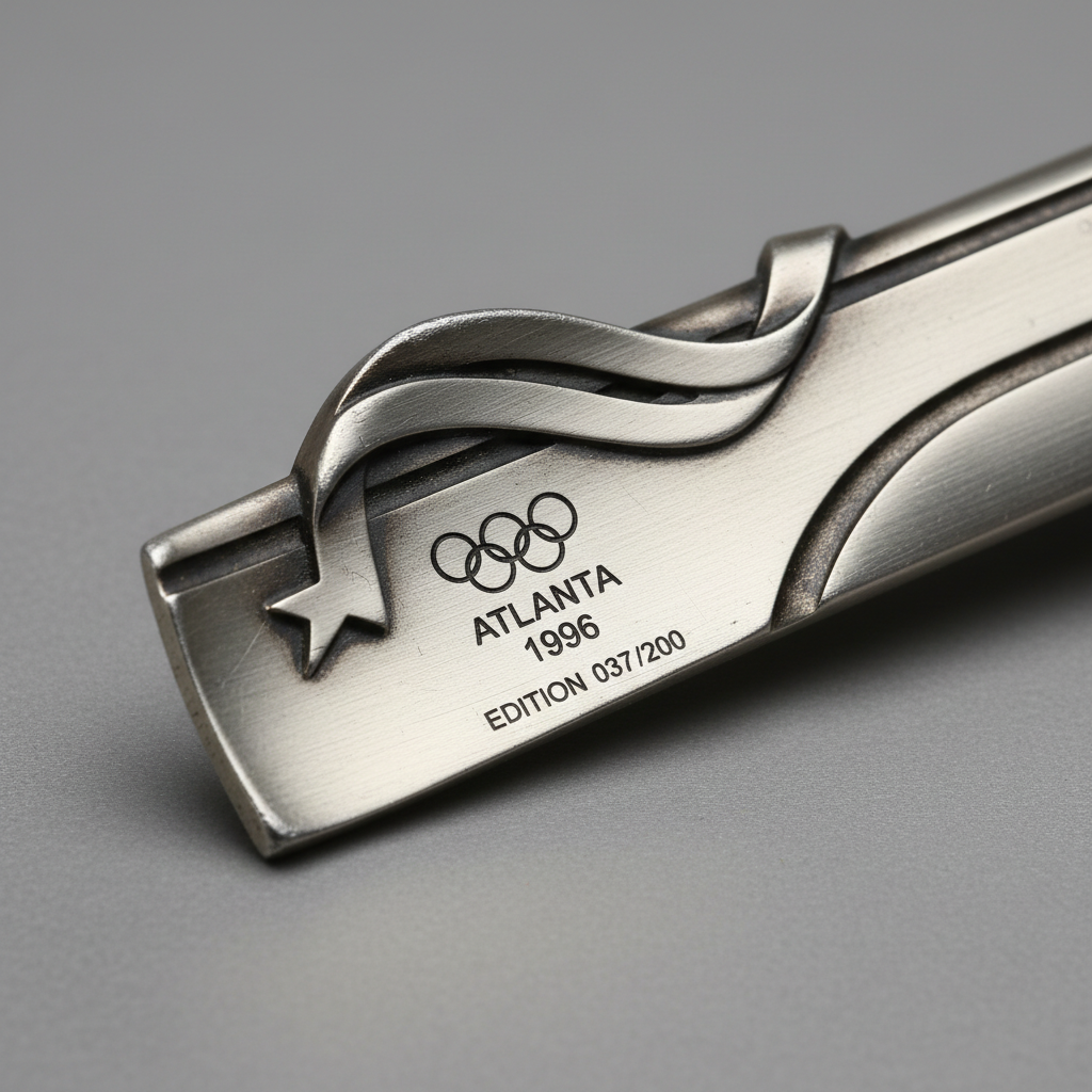 Atlanta 1996 Olympic torch fragment — authenticated opening ceremony piece, edition 037 of 200