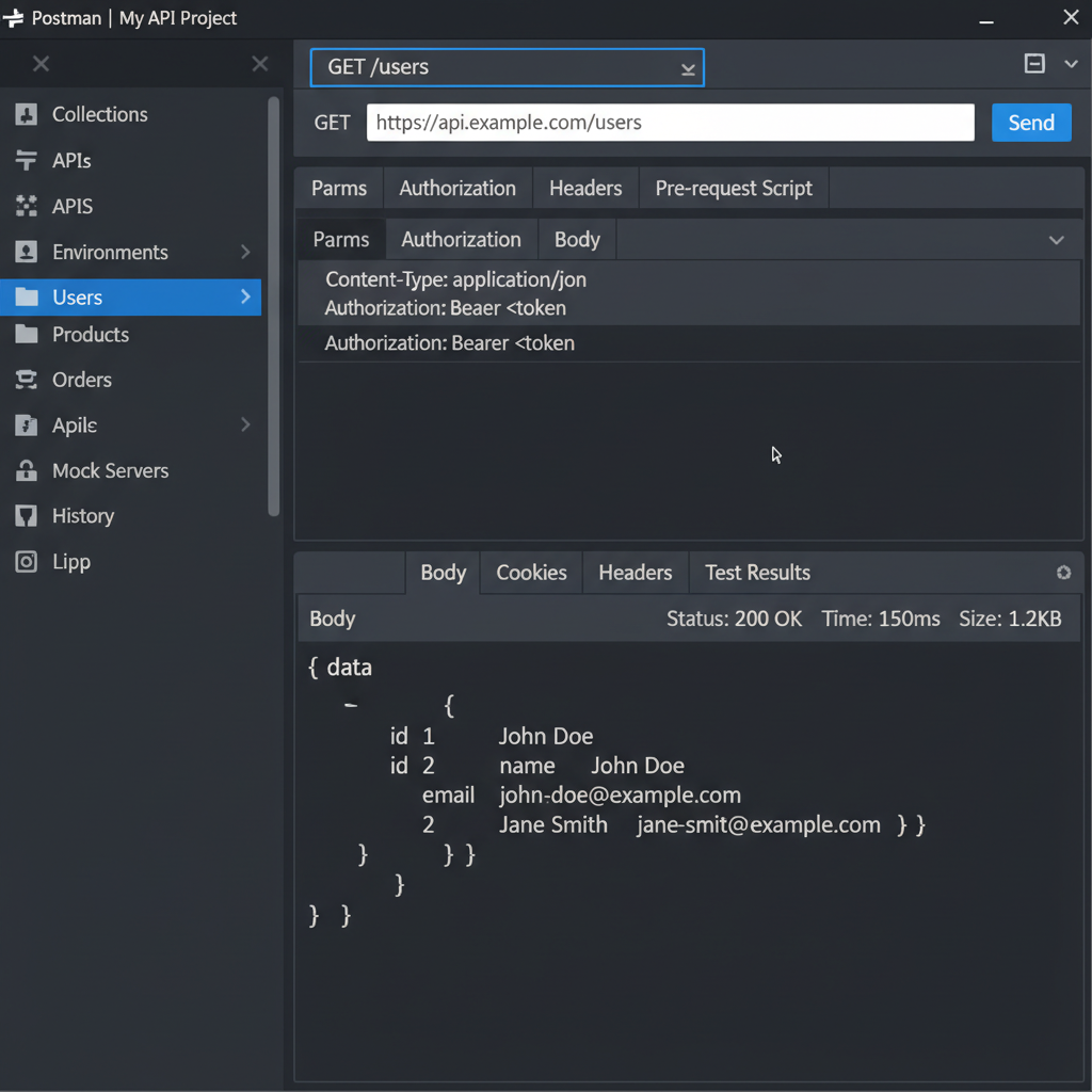 REST API documentation video with Postman request examples