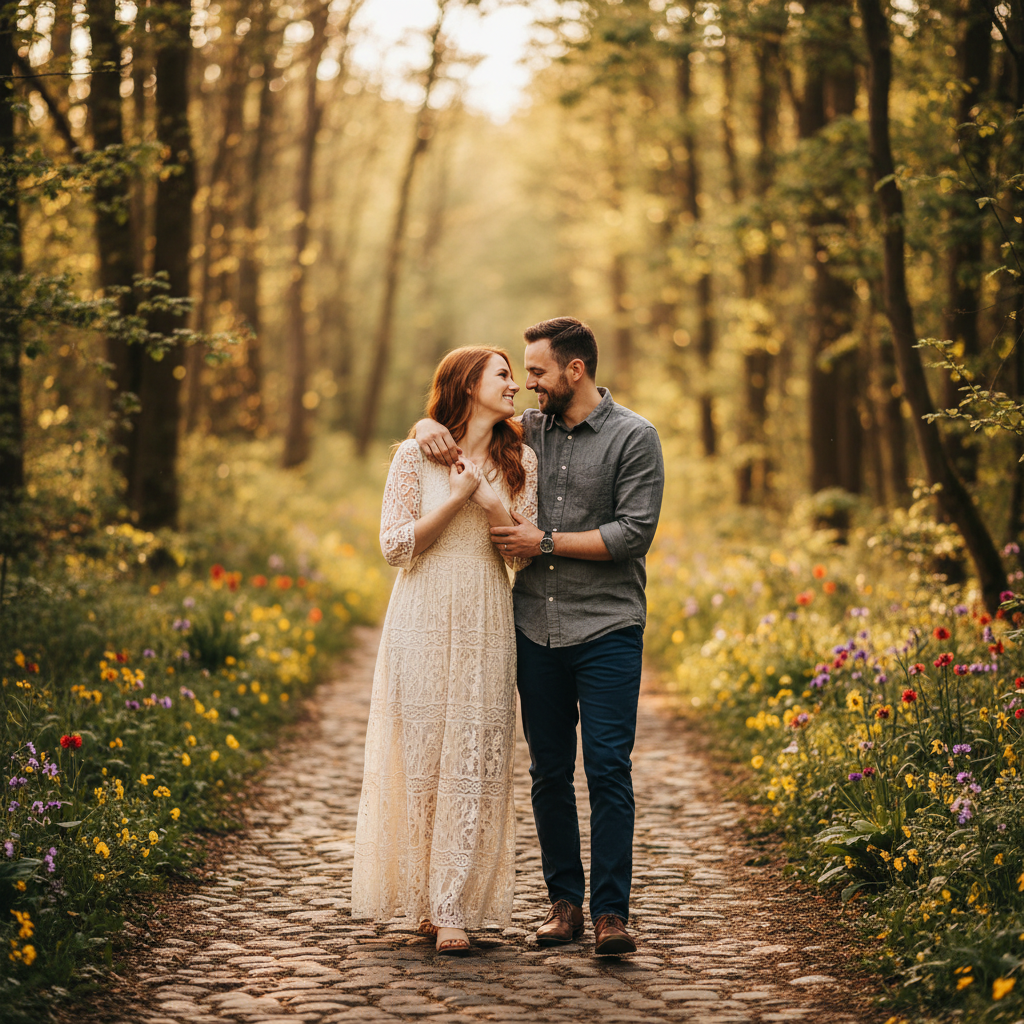 Full weekend couple shoot with cinematic color grade
