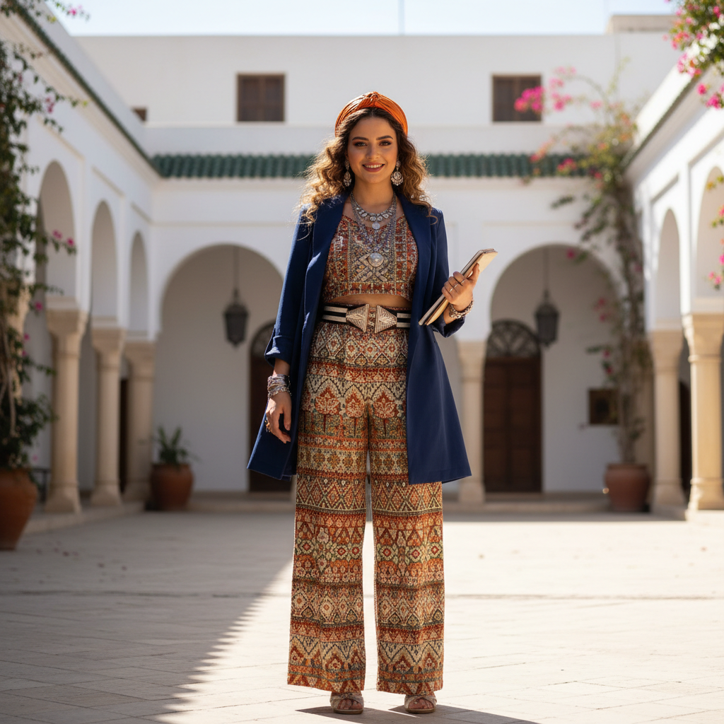 Nadia Cherif, fashion creator from Alger