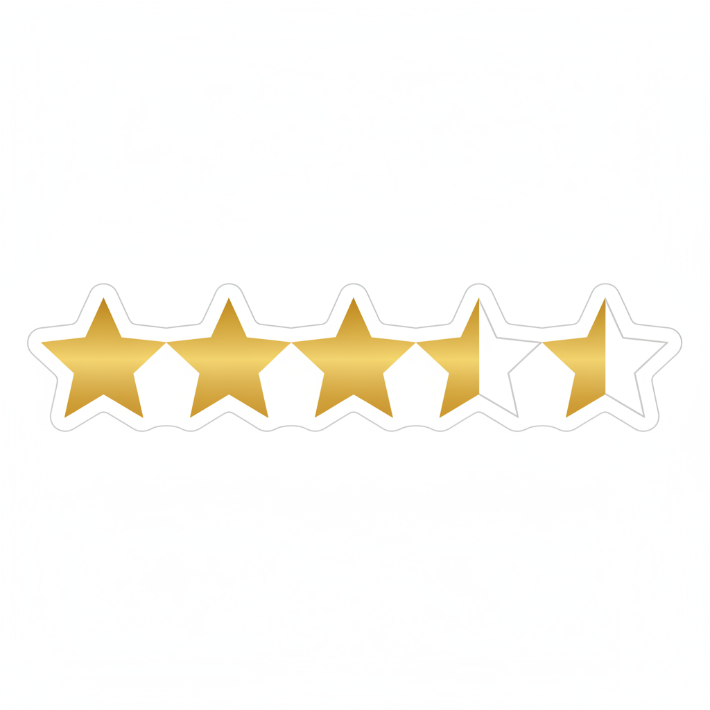 Star rating icon