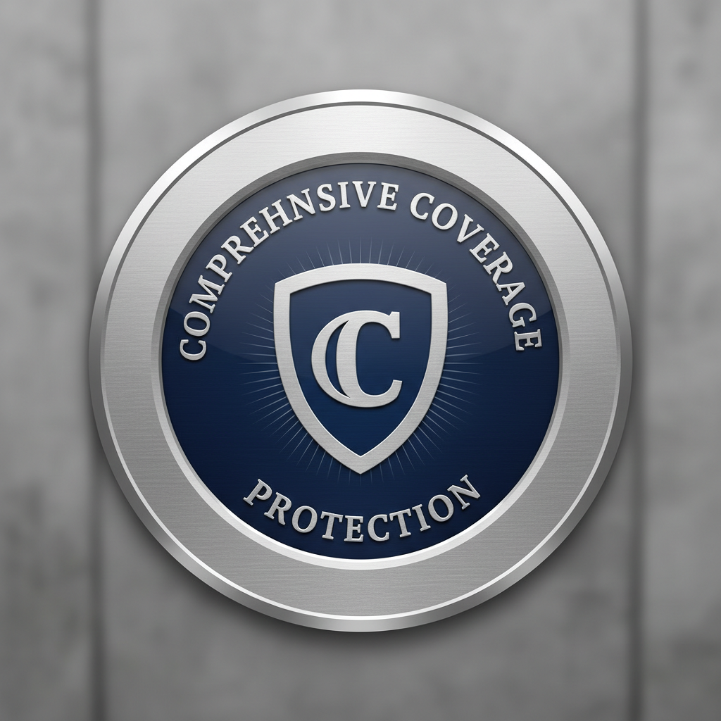 Comprehensive insurance coverage badge