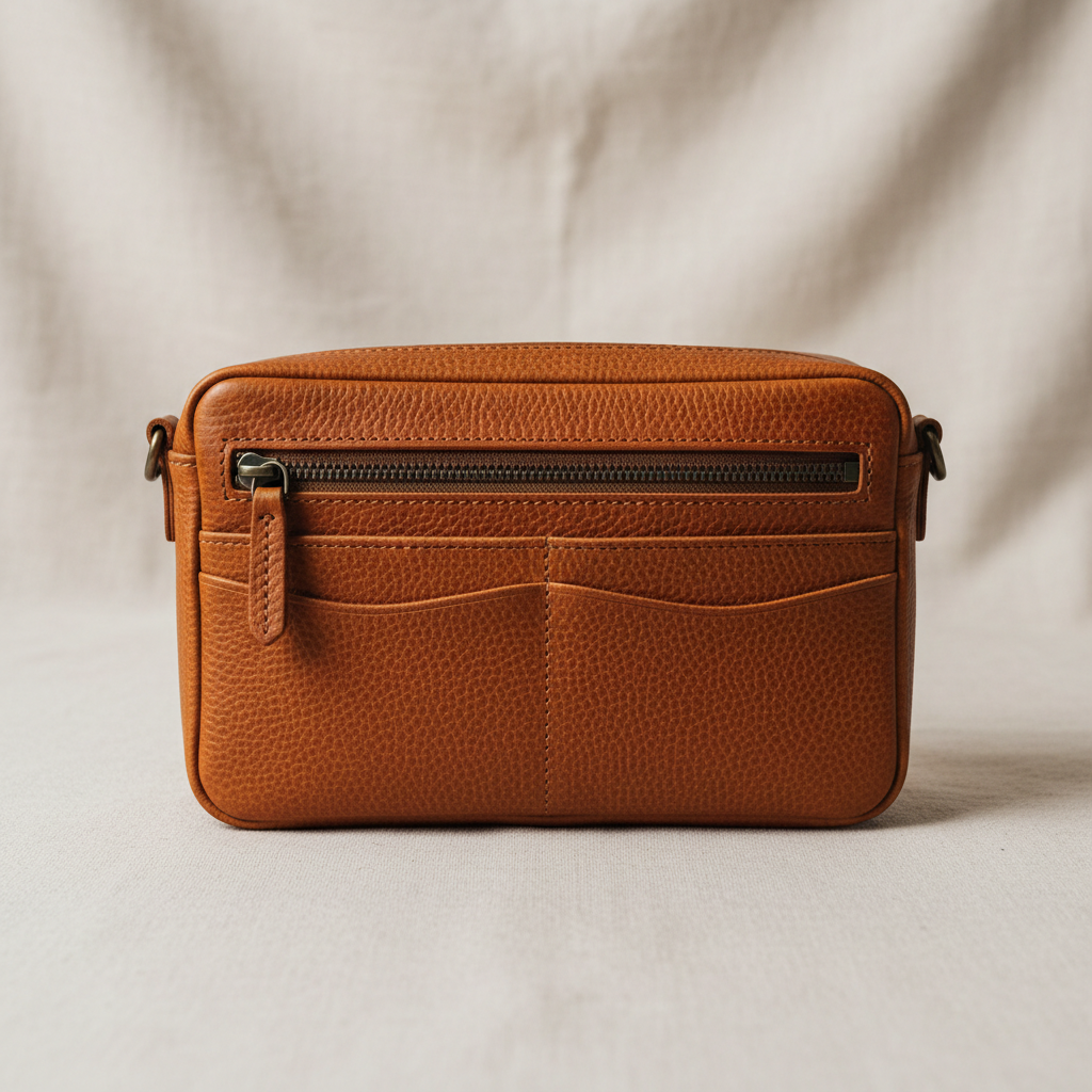 Leather Crossbody Handbag
