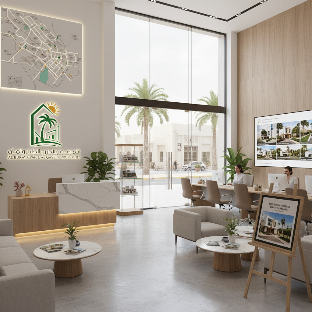 Yacht broker reviewing documents at a clean modern desk in a bright Newport Beach office, warm afternoon light through windows