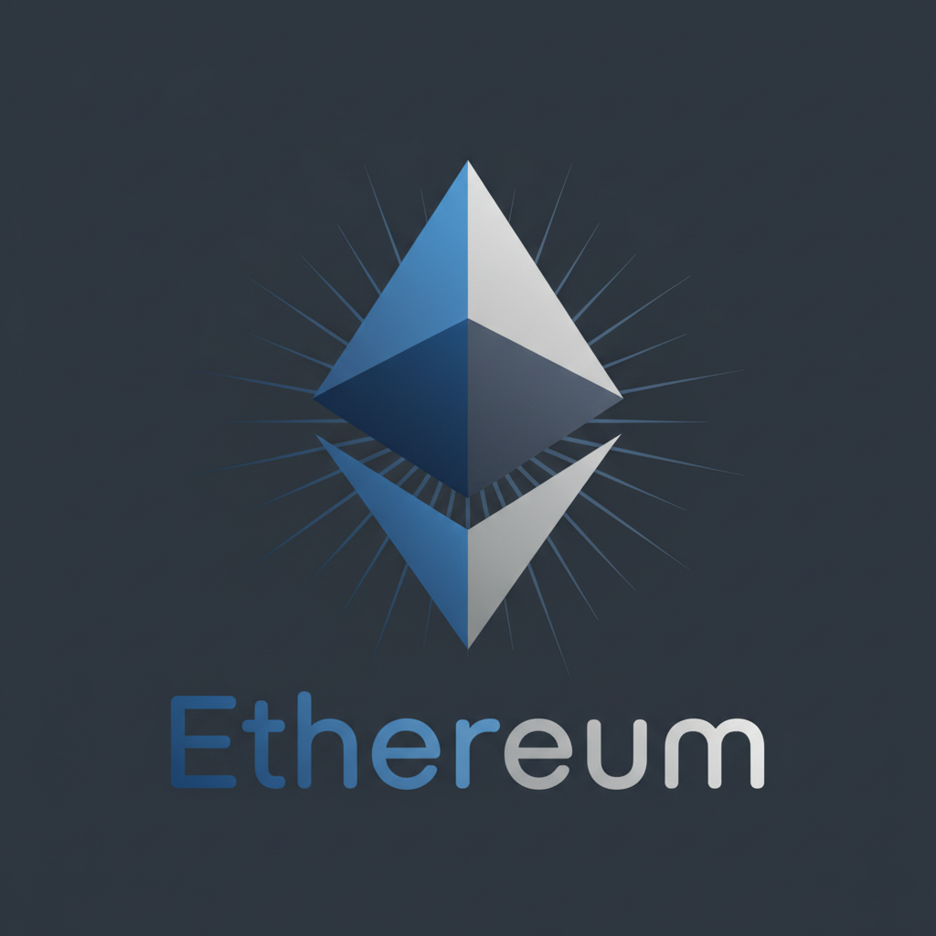 Ethereum blockchain logo