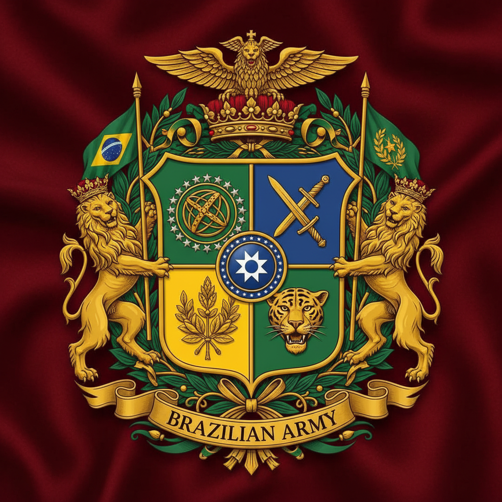 Brasão oficial do Exército Brasileiro