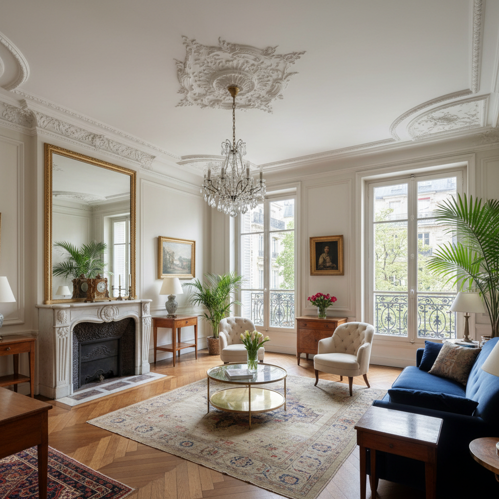 Photo du bien - Appartement haussmannien lumineux à Bordeaux
