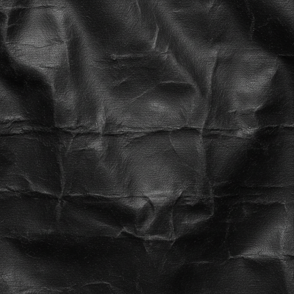 Dark waxed canvas fabric with subtle sheen texture