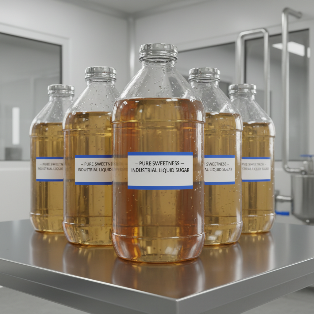 High-fructose corn syrup liquid sweetener