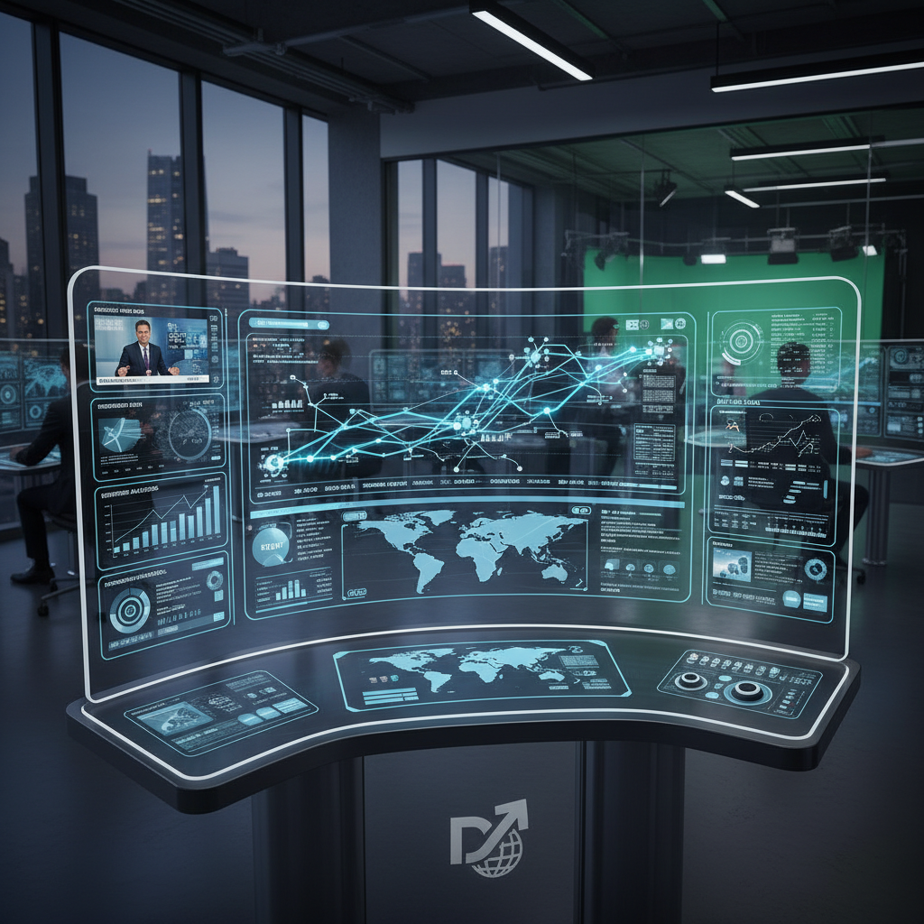 Interactive data storytelling platform for broadcast and enterprise use