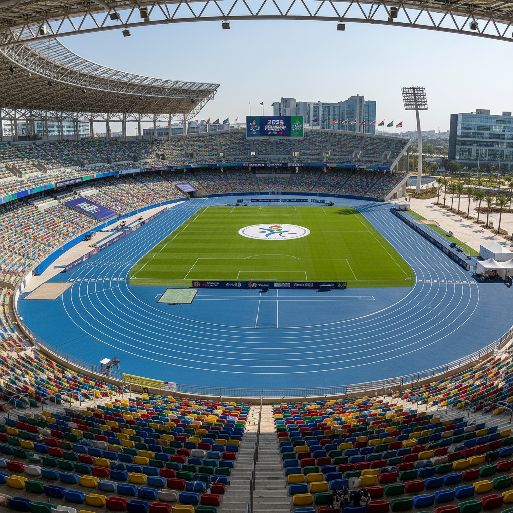 Centro Deportivo Estadio Nacional preparado para los Juegos Parapanamericanos 2025 en Santiago de Chile