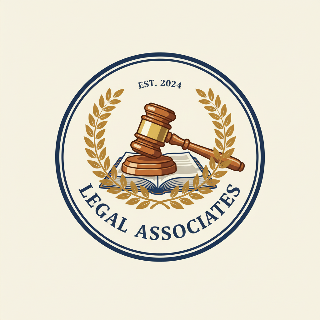 Legal scale and gavel on a professional desk, representing liability protection