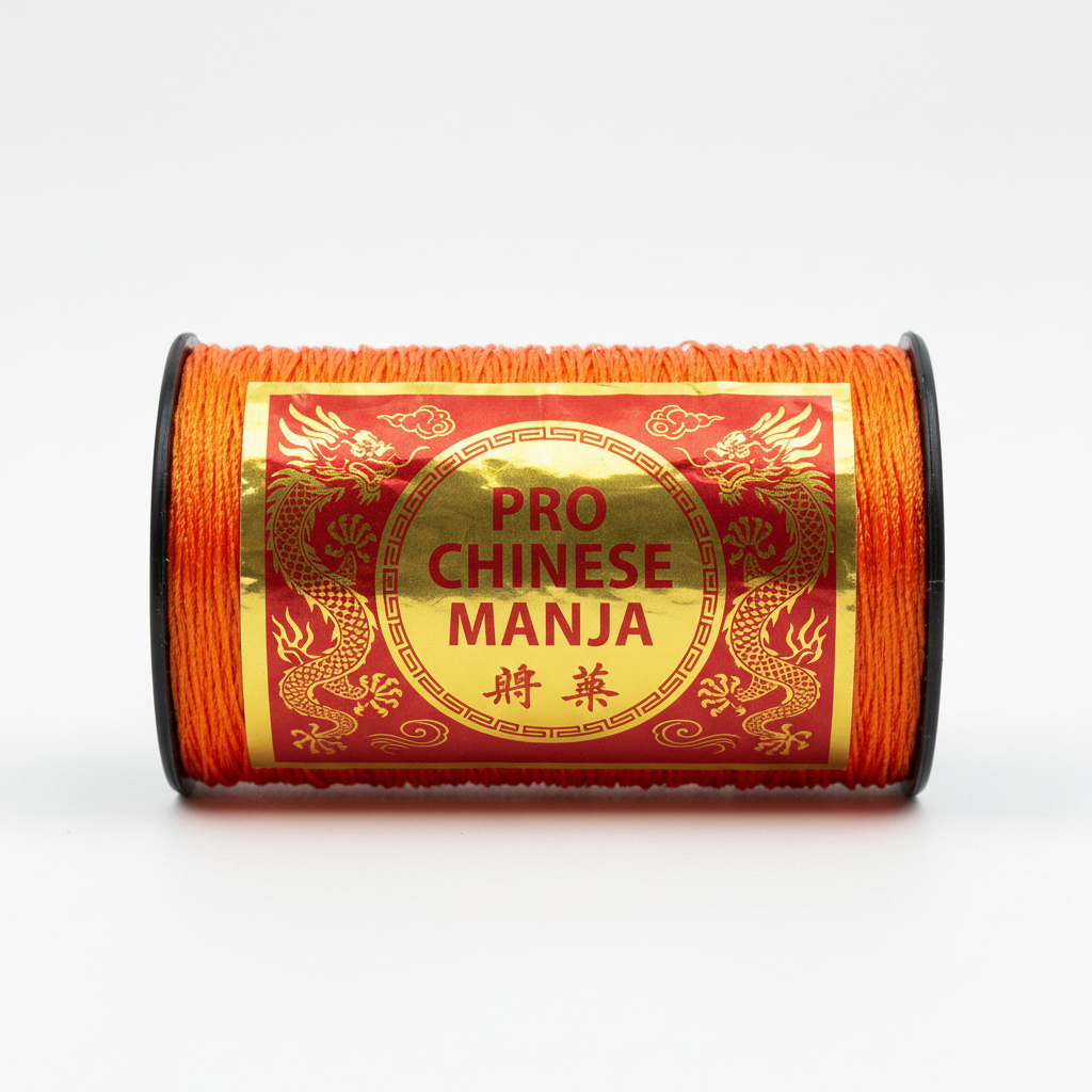 ManjaKing product packaging for Pro  Manja, neatly wrapped spool with brand label