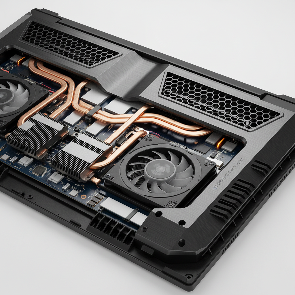 HP laptop internal CPU cooling fan replacement