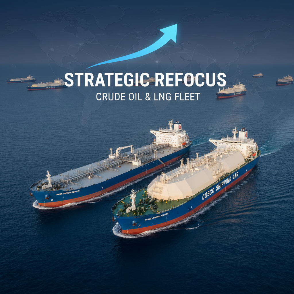 COSCO Shipping Energy Transportation strategic refocus, crude oil and LNG fleet