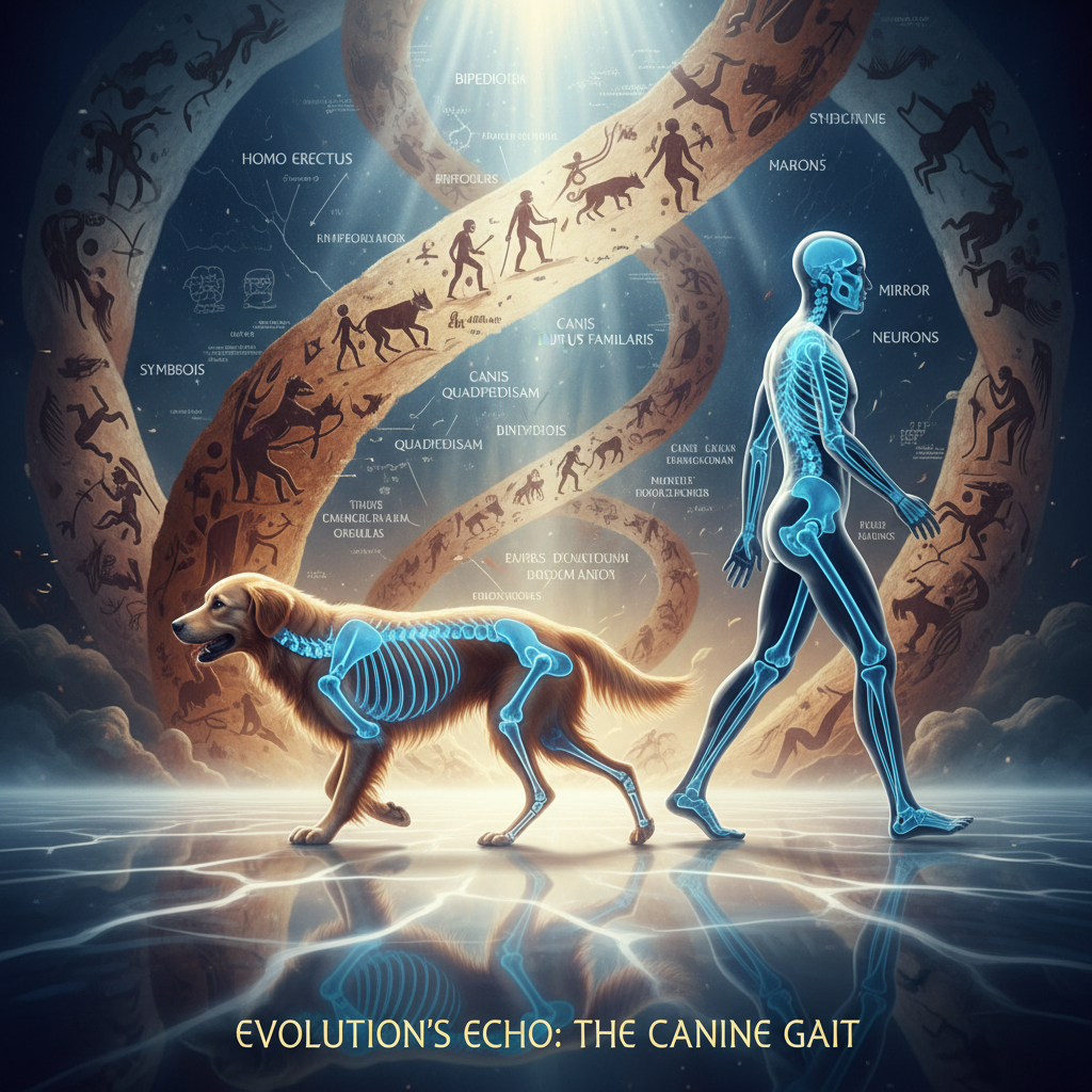 Portada de "HOMETOITER: El Perro como Espejo Evolutivo" por Carlos Loya Lopategui. Libro disponible en Amazon Kindle