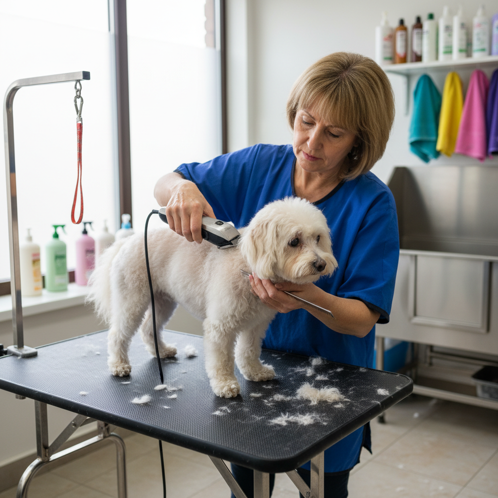 Experienced groomer Teresa, long-time YorkieHub member