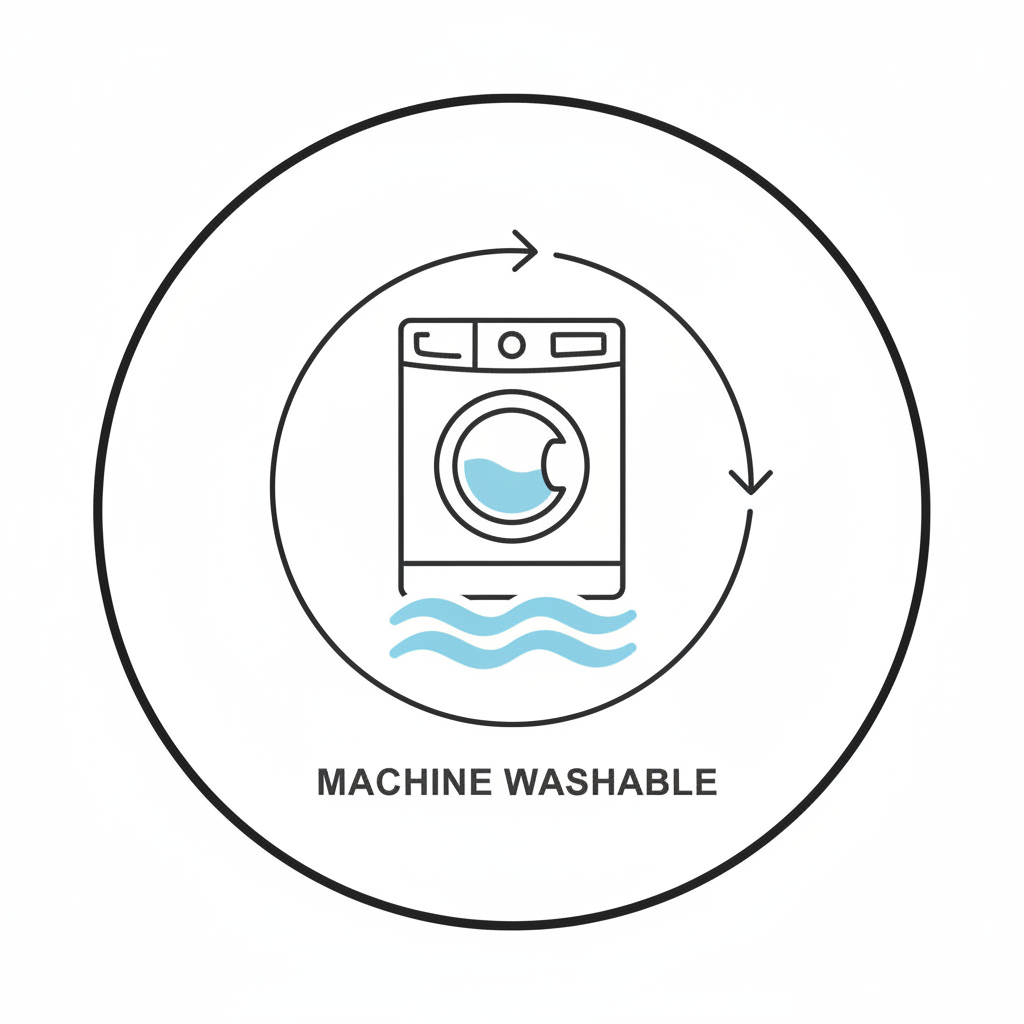 Machine washable icon