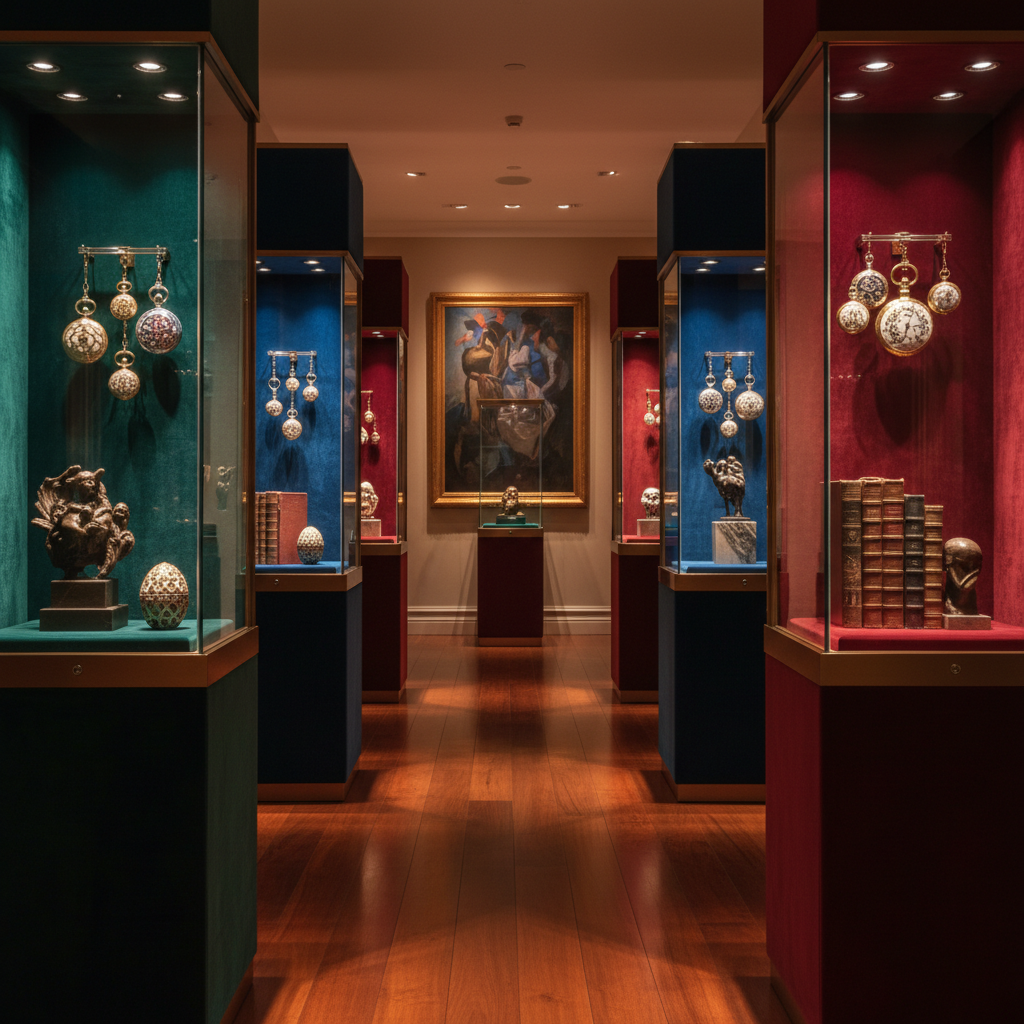 Panama Treasures luxury watch showroom interior