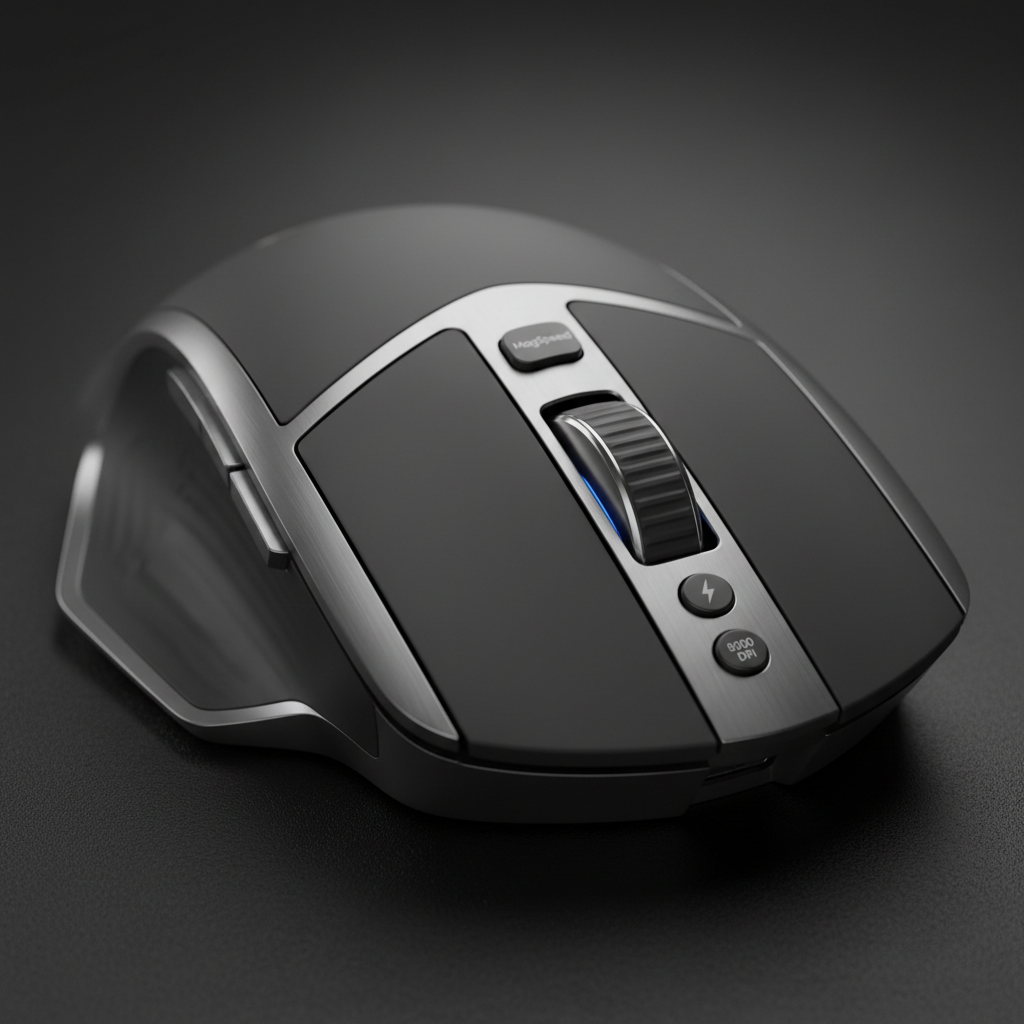 Ergonomic Vertical Mouse product photo on clean neutral background