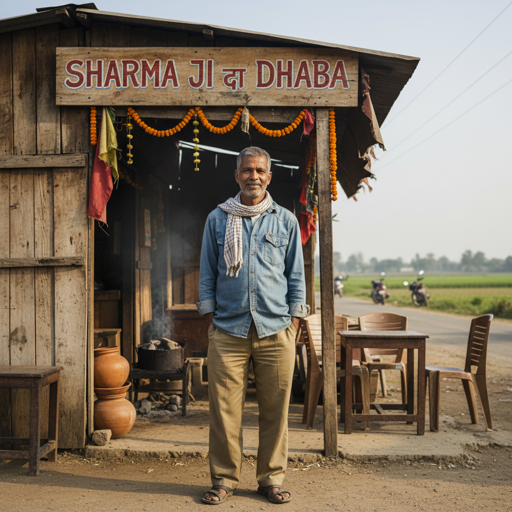Fazal ur Rahman, dhaba owner from Mardan