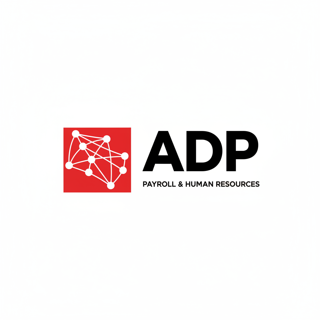 ADP payroll and human resources management logo