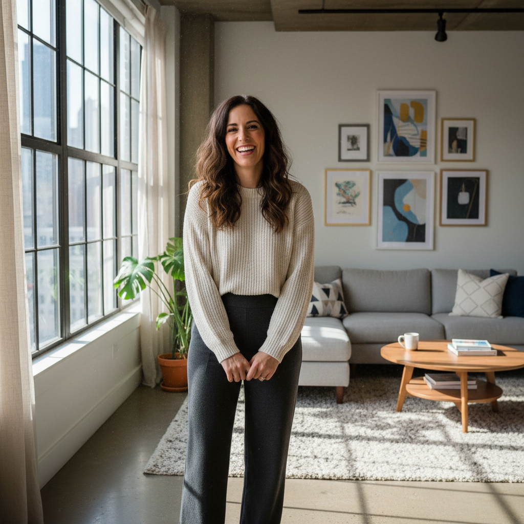 Priya Nair, homeowner in Chicago Illinois, woman with dark hair smiling