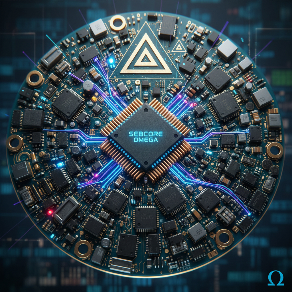 SebCore Omega technology circuit board