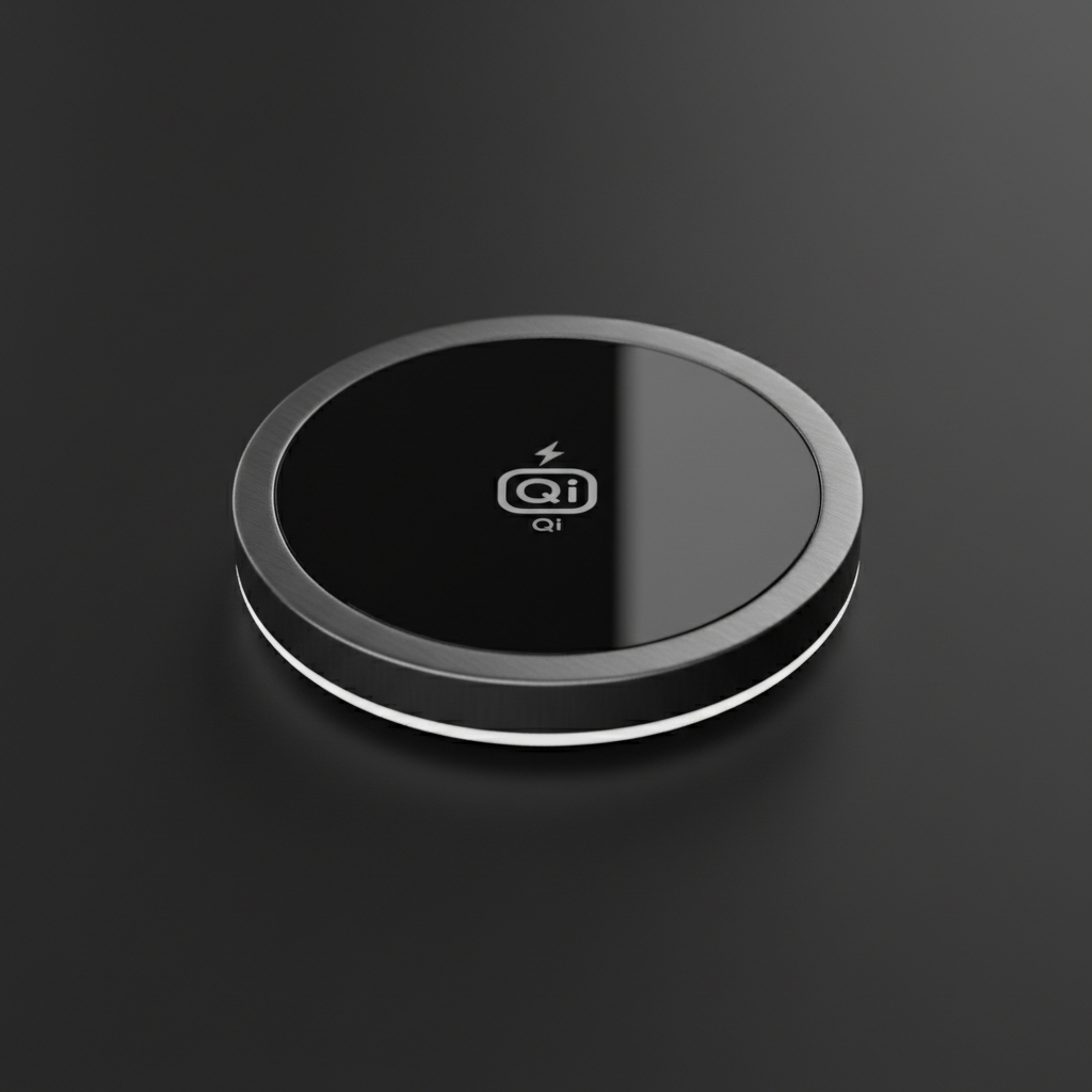 Cargador Inalámbrico 15W - Qi certificado, compatible con iPhone y Android