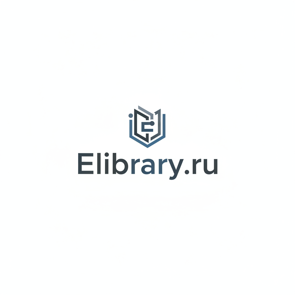Elibrary.ru Russian scientific library logo on white background