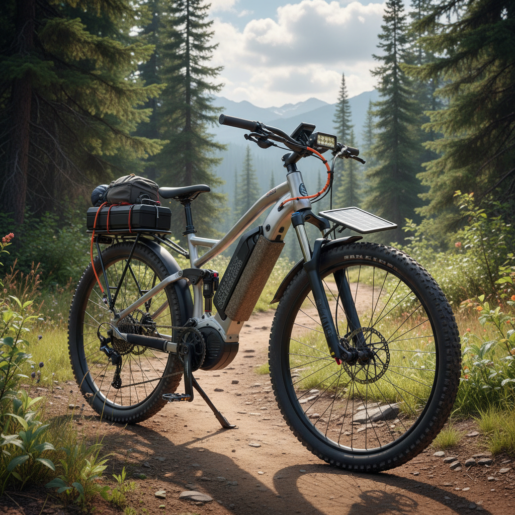 Volt R7 — Trail-ready. Battery-backed. studio profile shot