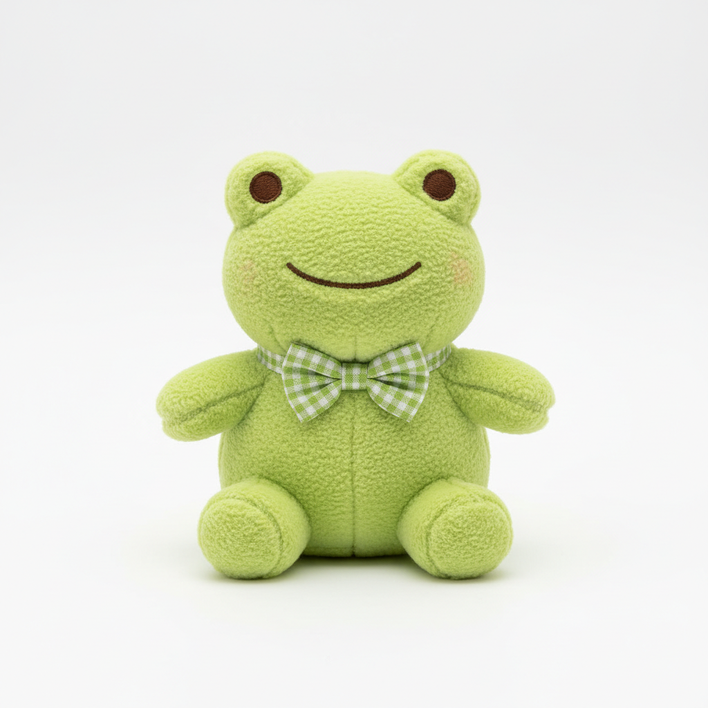 Kawaii Frog Plushie - Plushies by CherryKnot