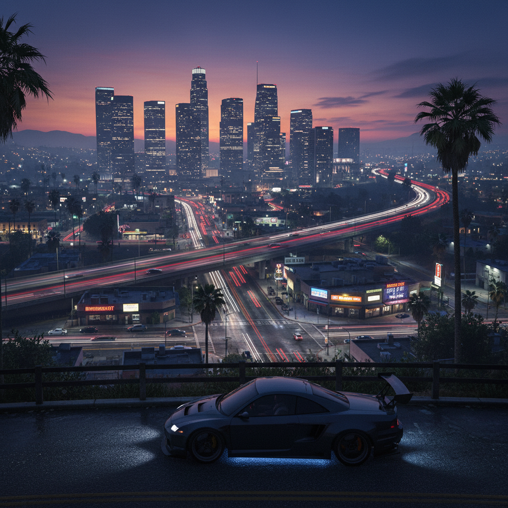 GTA Online atmospheric background