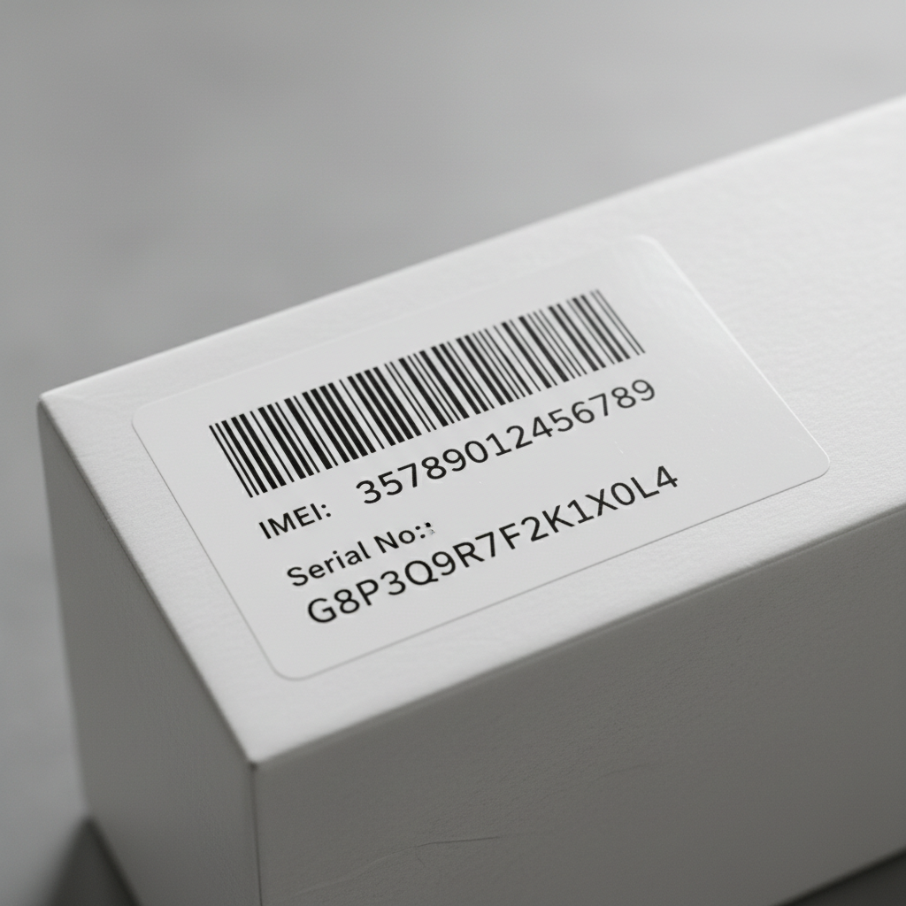 Document and evidence photograph with case reference number