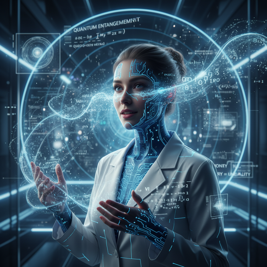 Dr. Yuki Tanaka — AI character avatar, Sci-Fi persona
