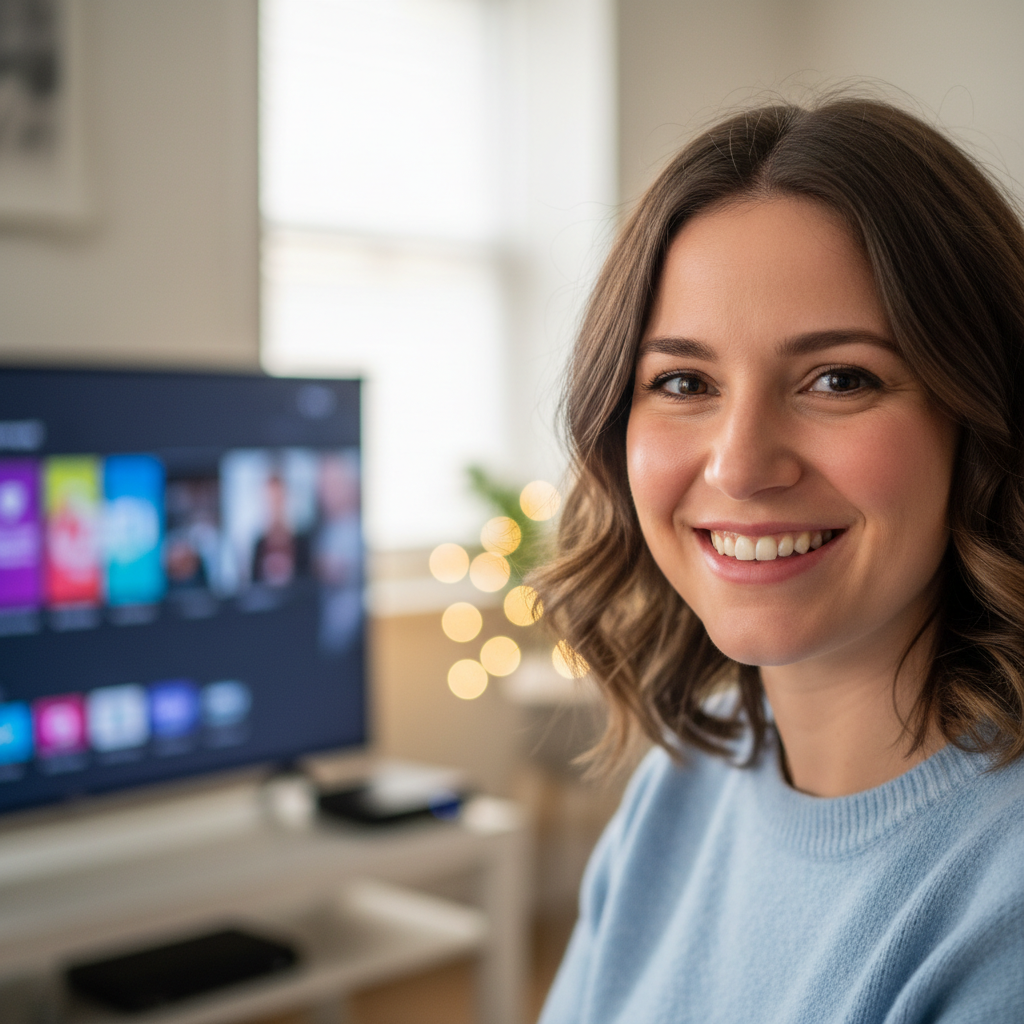 Sarah K. - zufriedene IPTV Deutschland Kundin aus Berlin