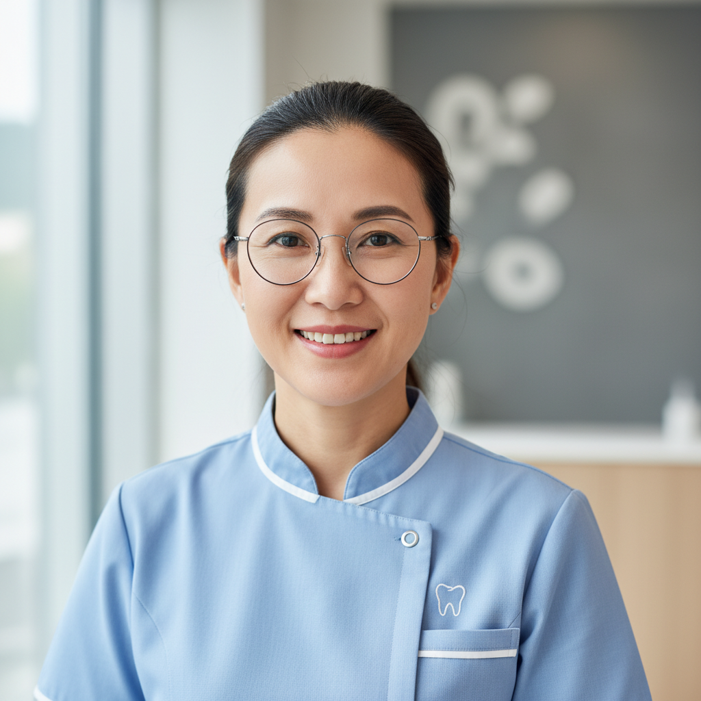 Dr. Priya Nair, solo dentist practice owner