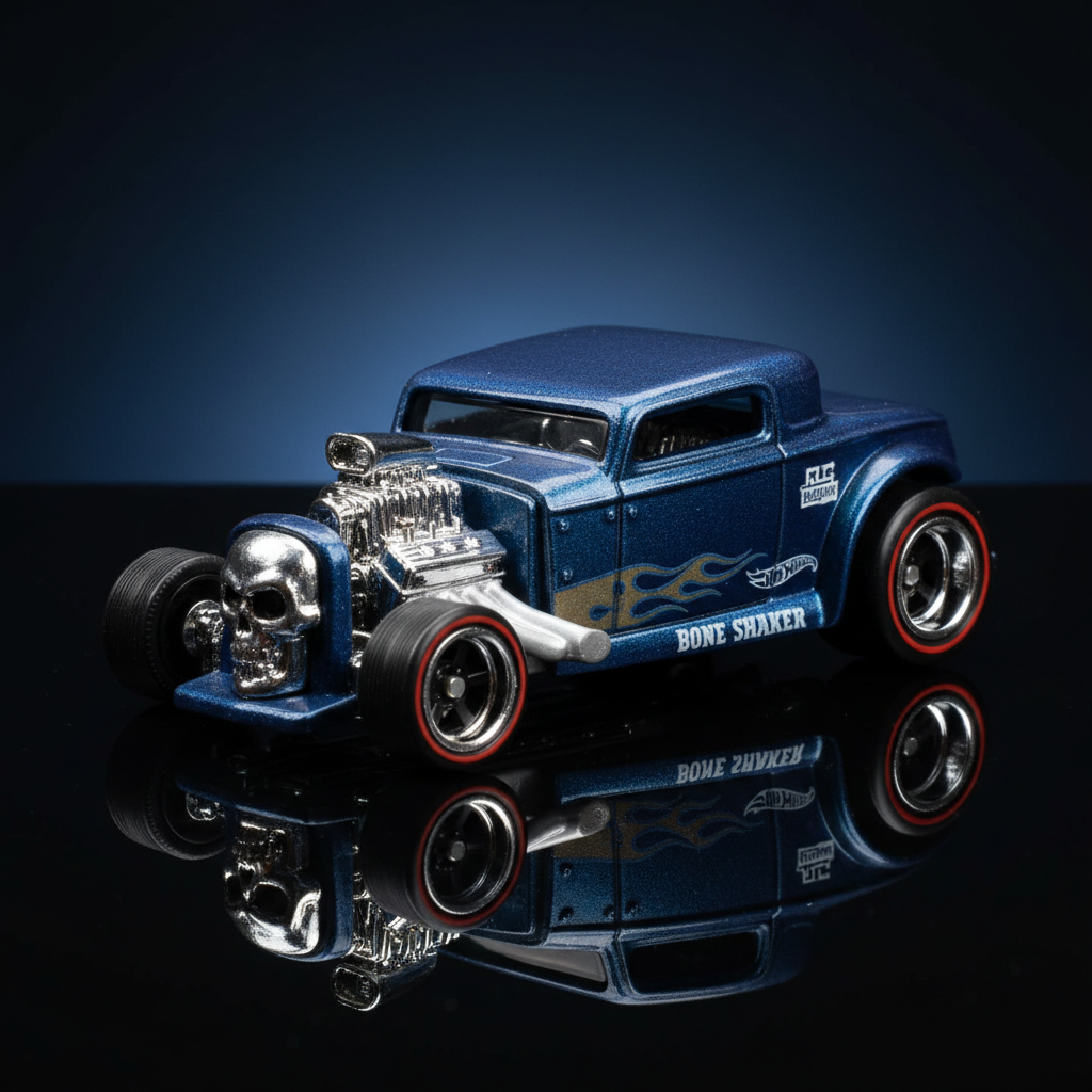 Midnight blue Bone Shaker RLC exclusive die-cast car