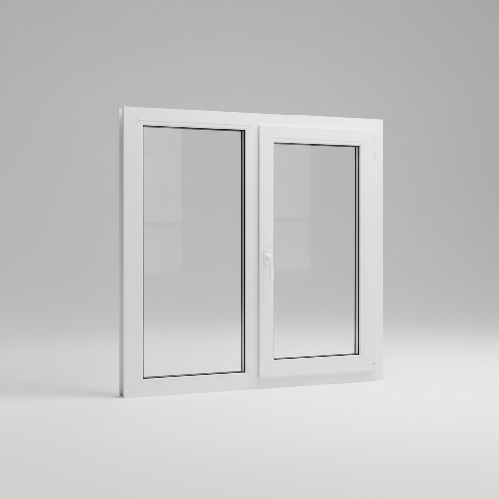 UPVC window frame 4 by 3 feet double glazed premium
